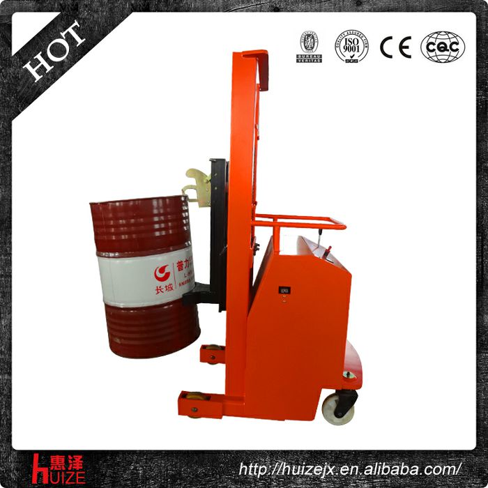 半電動(dòng)配重油桶車（無底腿，只堆垛，不翻轉(zhuǎn)）